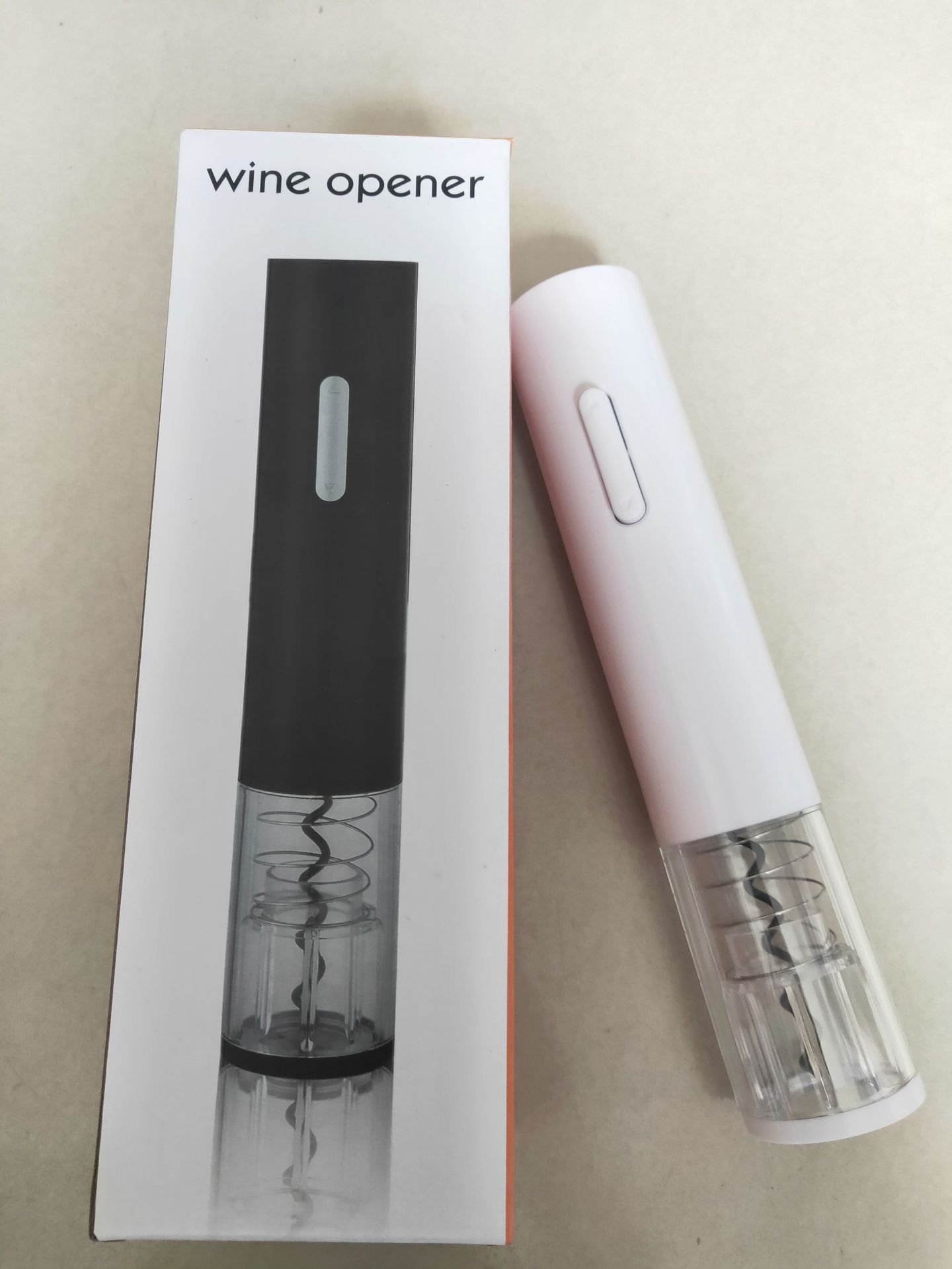 Electric Wine Opener Automatic Electric Wine Bottle Corkscrew Opener With Foil Cutter Wine Bottle Opener Kit - Image 4