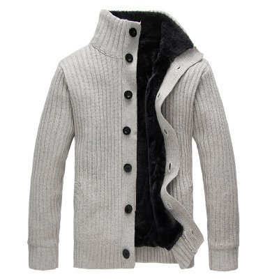 Sweater Men Coats Winter Warm Shirt Thick Jacket - Image 8