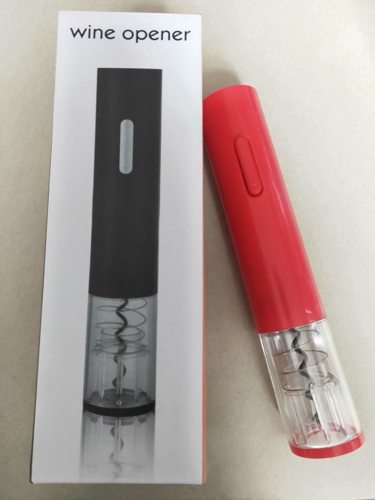 Electric Wine Opener Automatic Electric Wine Bottle Corkscrew Opener With Foil Cutter Wine Bottle Opener Kit - Image 9