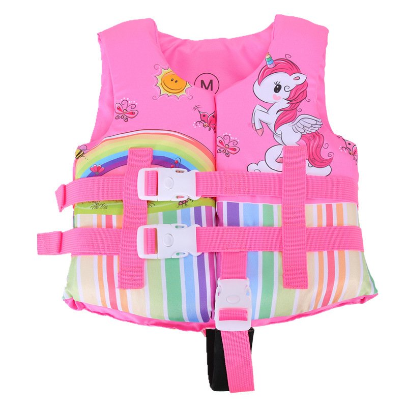 Kids Life Vest Floating Girls Jacket Boy Swimsuit Sunscreen Floating Power Swimming Pool Accessories for Drifting Boating - Image 3