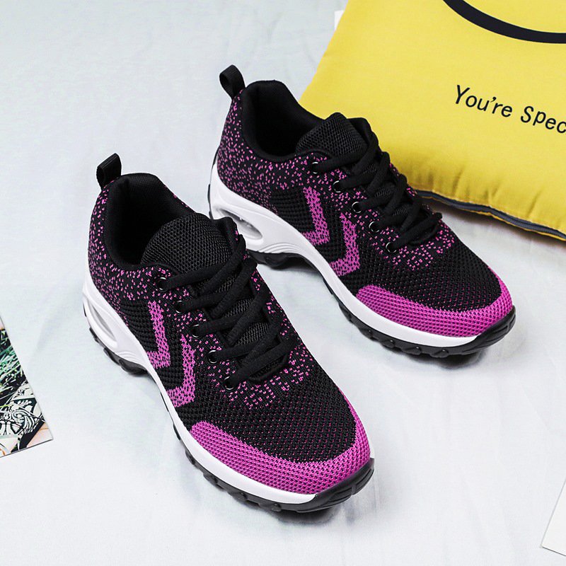 Air Cushion Heightening Shoes Women Breathable Dancing Shoes Outdoor Sports Shoes - Image 3