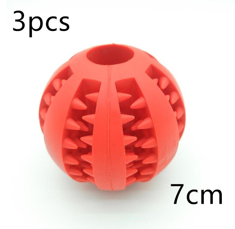 Pet Slow Feeder Dog Toy Cute Funny Rubber Dog Ball Toy - Image 4