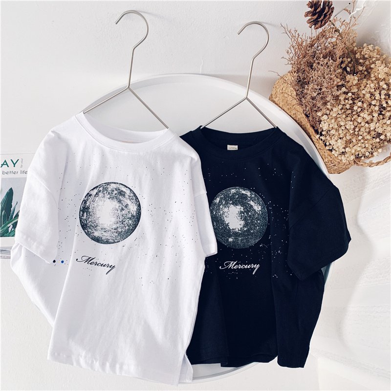 Xiaojiejia Boys Short Sleeve T-shirt New Baby Tops Summer Korean Cartoon Print Girls Trendy Clothing - Image 6