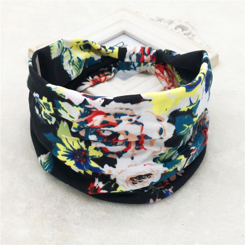 Women S Broad Brim Sports Headband Headband Jewelry Hair Accessories - Image 9
