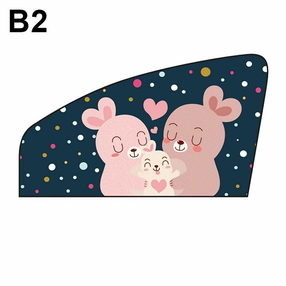 PUB car-styling Car Side Sunshade Cartoon Curtain Window Sun Curtain For Boys Kids Curtains Cars Rear Side Car Accessories - Image 9