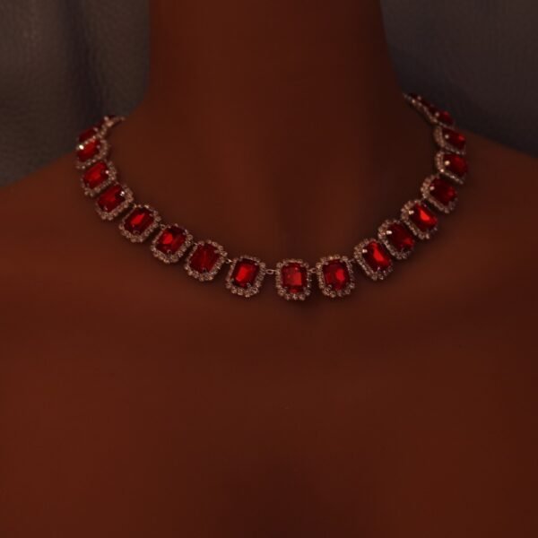 All-match Full Of Diamond Fashion Elements Colorful Diamond Jewelry - Image 5