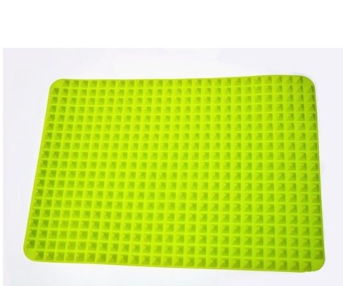 Non-Stick Silicone Pyramid Cooking Mat Baking Mat With Grid Versatile Oven BBQ Cooking Mat Heat-Resistant Mat Kitchen Tools Kitchen Gadgets - Image 5