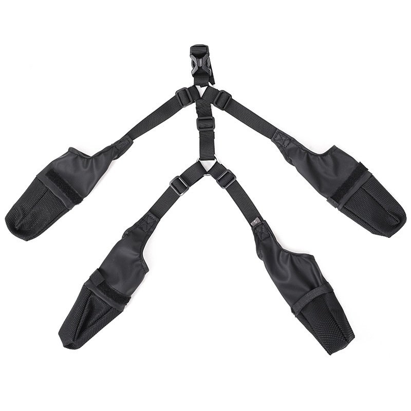 Waterproof Dog Shoes Adjustable Dog Boots Pet Breathbale Shoes For Outdoor Walking Soft French Dog Shoes Pets Paws Protector Pet Products - Image 3