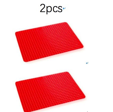 Non-Stick Silicone Pyramid Cooking Mat Baking Mat With Grid Versatile Oven BBQ Cooking Mat Heat-Resistant Mat Kitchen Tools Kitchen Gadgets - Image 7