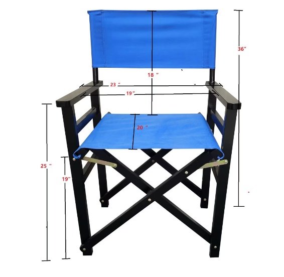 Canvas Folding Chairs - Image 5
