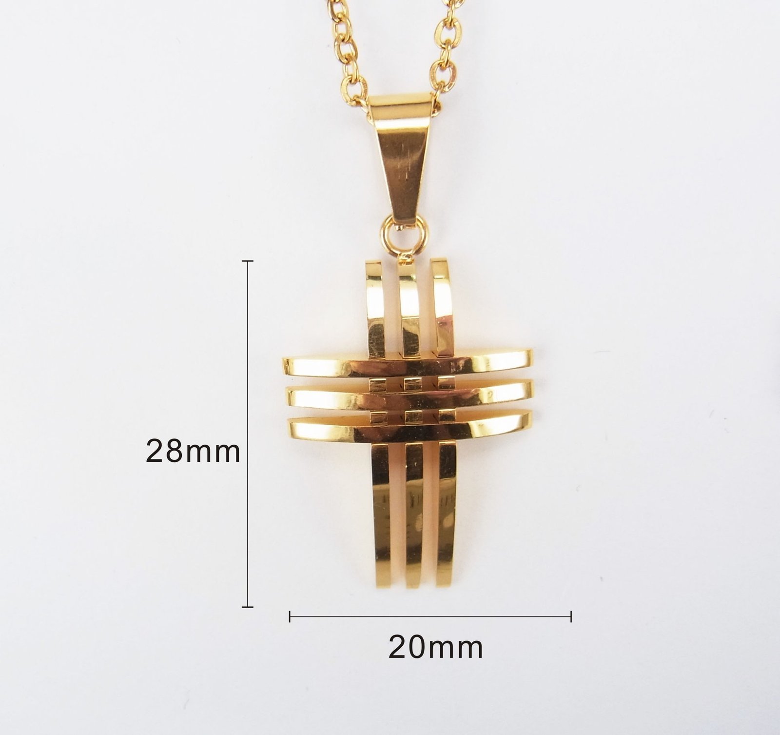 Hollow Cross Punk Personality Men's Jewelry Fashion Trendy Jewelry - Image 3