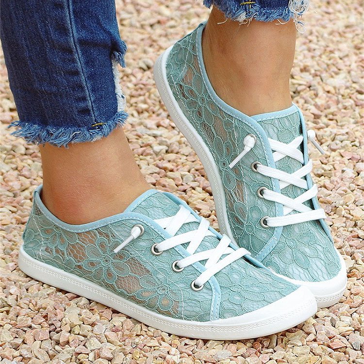 Lace Flats Shoes Summer Fashion Casual Shoes Women - Image 7