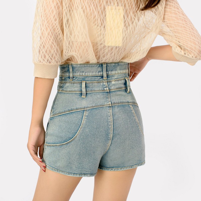 Denim shorts hot pants women - Image 3