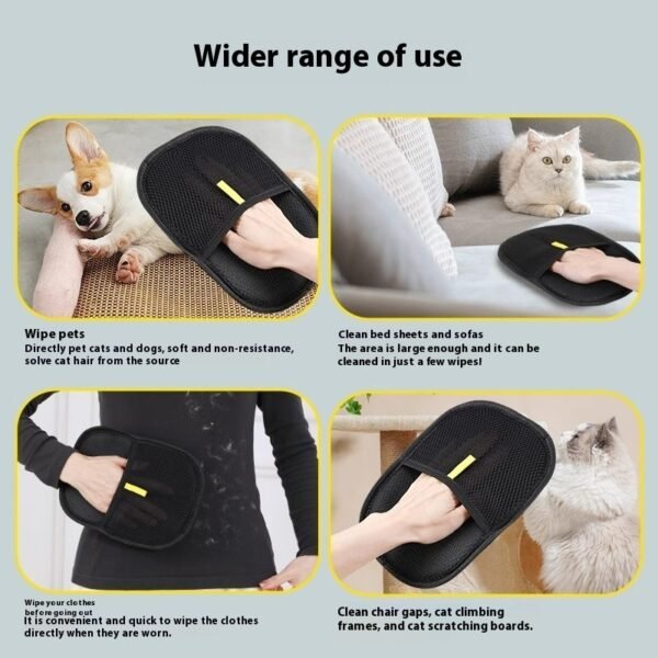 Fashion Personalized Pet Electrostatic Hair Removal Gloves - Image 2
