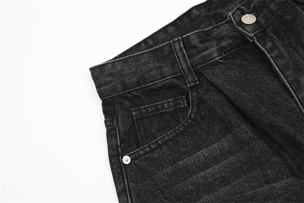 Fashion Washed White Jeans For Men - Image 5