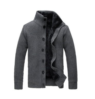 Sweater Men Coats Winter Warm Shirt Thick Jacket - Image 2