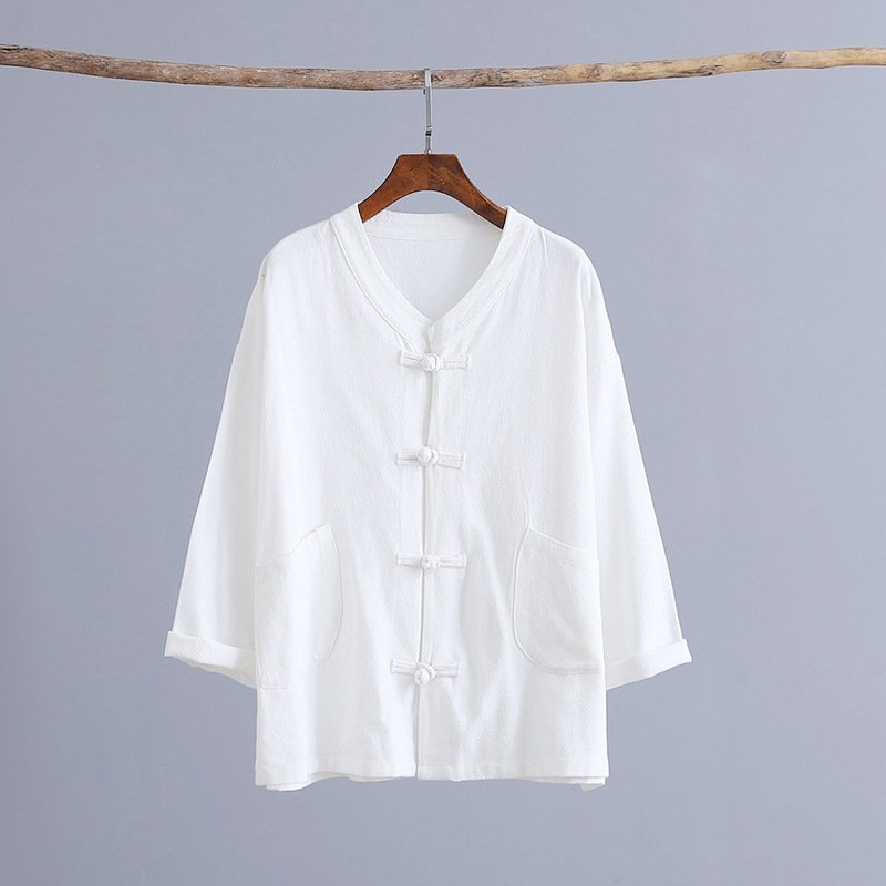 Traditional chinese blouse shirt tops for women - Image 3