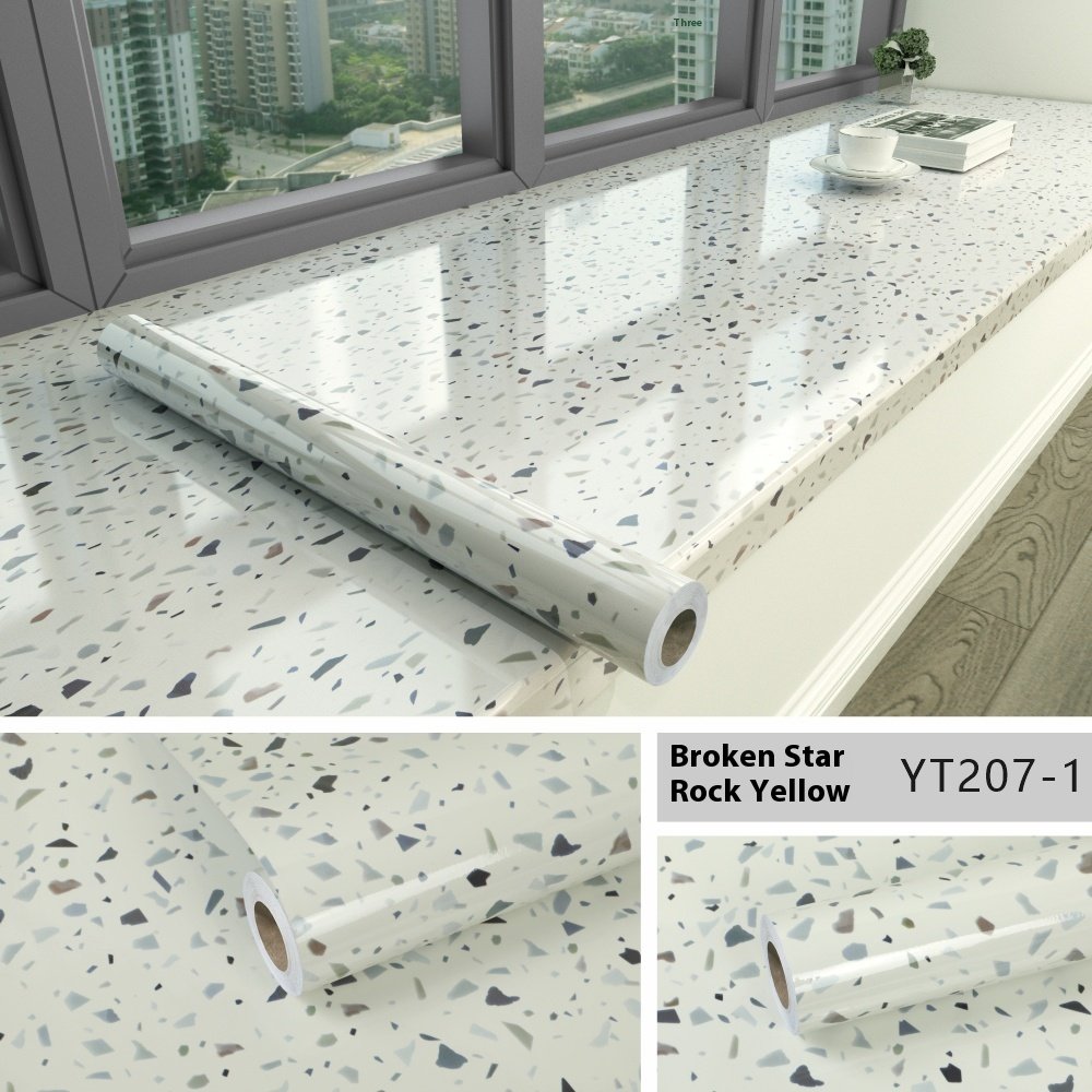 Kitchen Renovation Self-adhesive Cabinets Range Hood Thick Wallpaper - Image 8