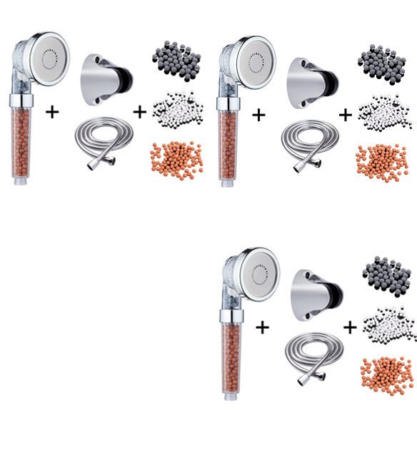Pressurized Negative Ion Three-speed Shower Head - Image 5