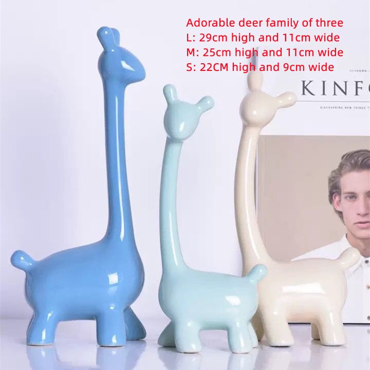 Living Room Wine Cabinet Bookcase Household Ceramic Crafts - Image 9