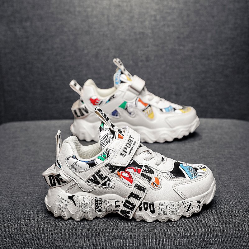 Children's Sports Shoes, Girls, Korean Style, Big Kids, Boys' Casual Shoes - Image 2