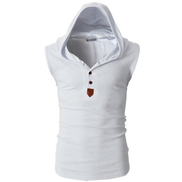 Eminem Sleeveless Hoodies For Men - Image 4