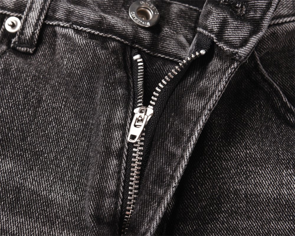 Distressed Wide-leg Jeans For Men - Image 8