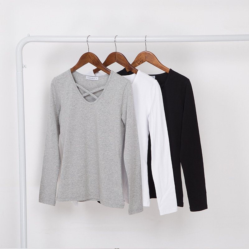 Bottoming shirt women long sleeve plus size women - Image 6