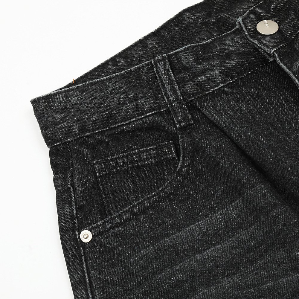 Fashion Washed White Jeans For Men - Image 8