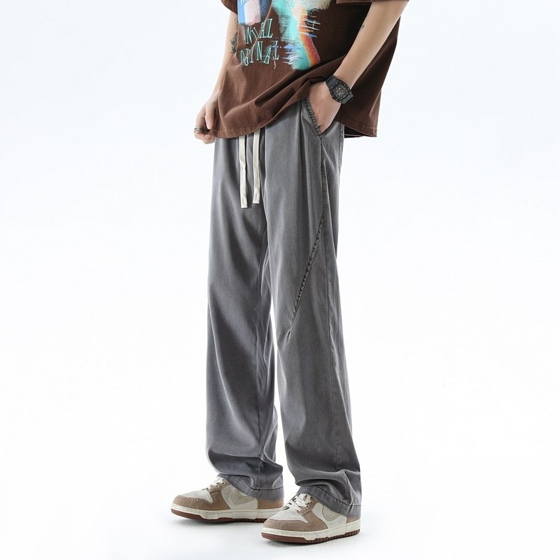 Lyocell Tencel Ice Jeans For Men - Image 2