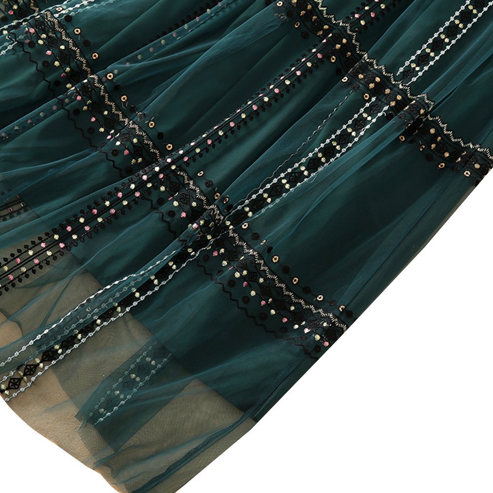 Mesh Embroidery Small Dress Temperament Dress Women - Image 5