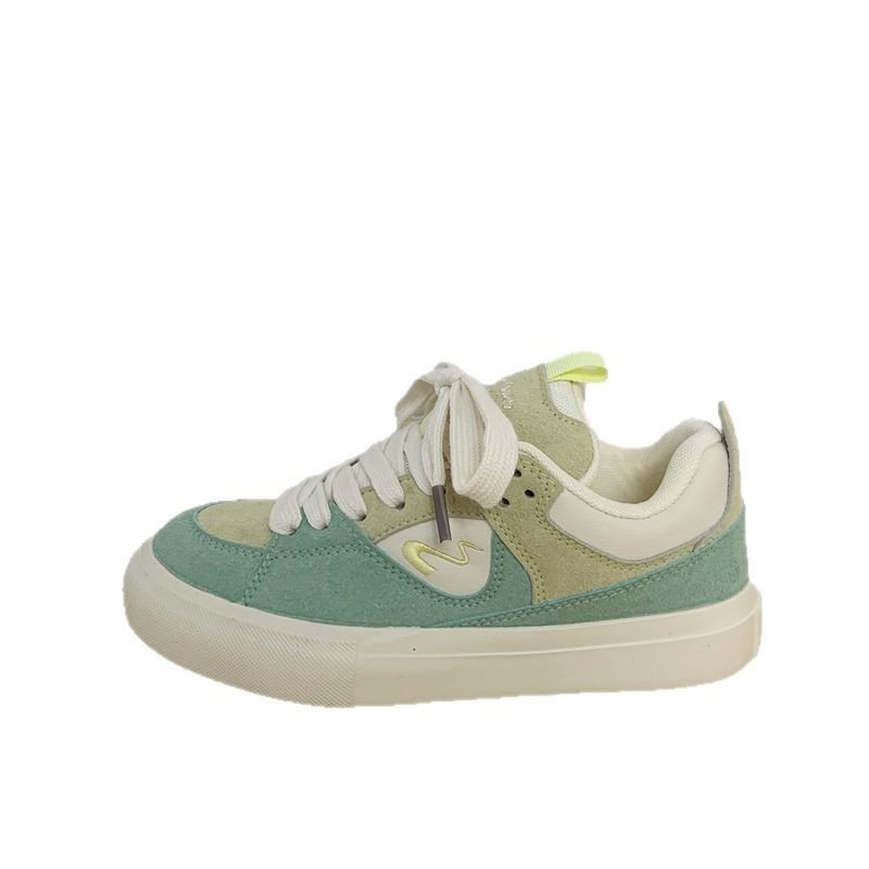 Versatile Thick Shoes Tongue Canvas Shoes For Women - Image 4