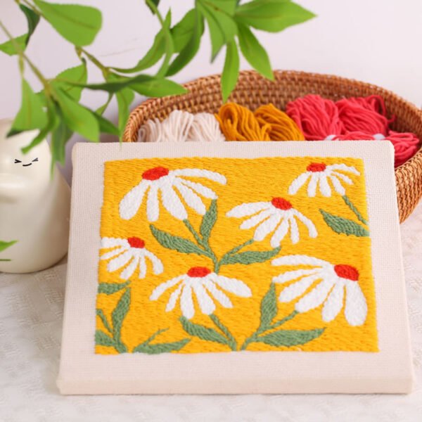 Embroidery Material Package Kit Handmade Diy Photo Frame Hanging Painting - Image 4
