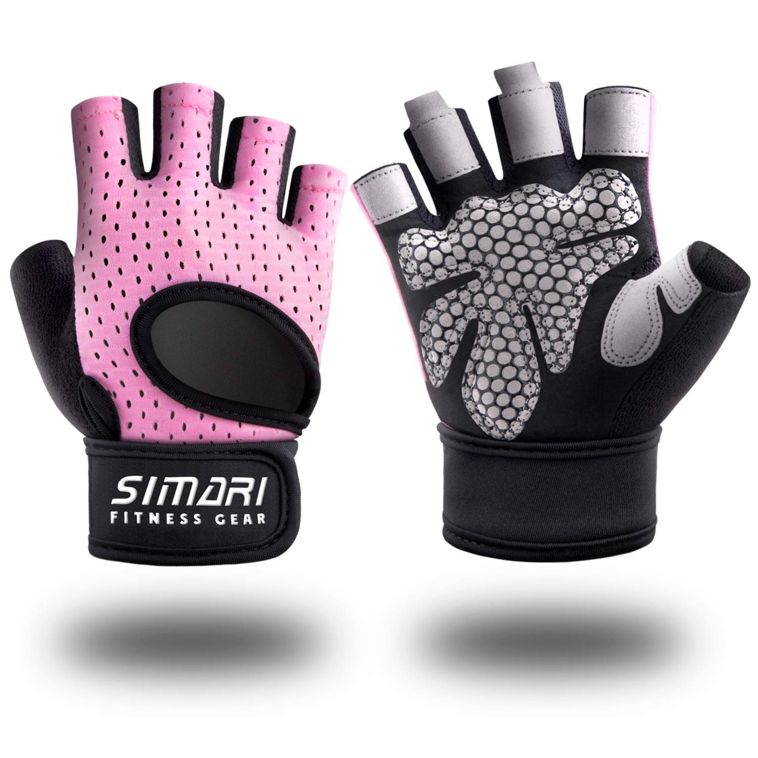 Men's Simplicity All-Match Sports Fitness Short Finger Gloves - Image 5