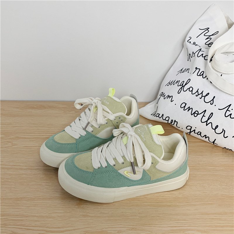 Versatile Thick Shoes Tongue Canvas Shoes For Women - Image 8