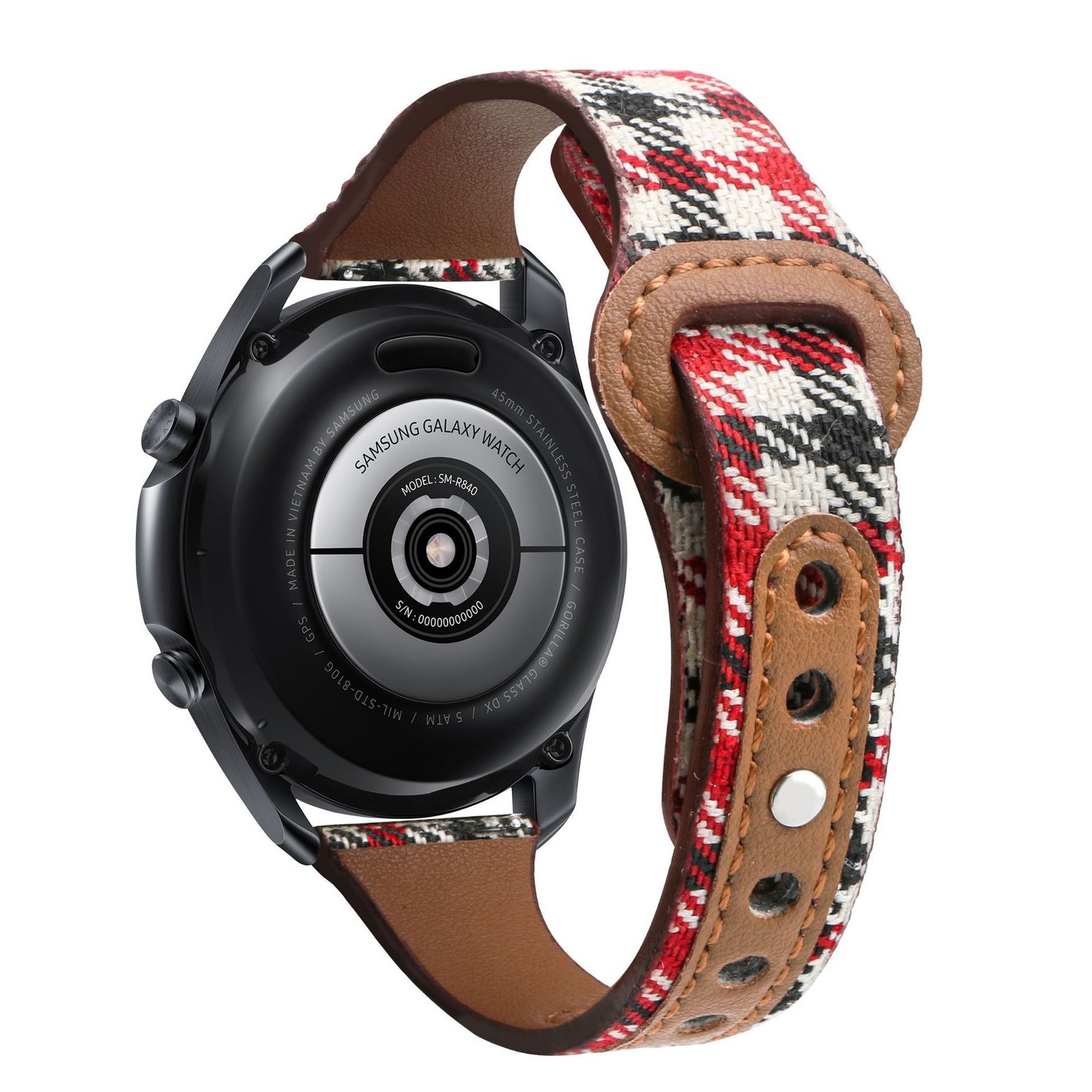 Leather Canvas Strap Straight Interface - Image 3