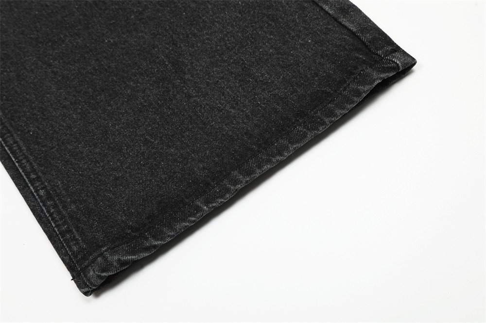 Fashion Washed White Jeans For Men - Image 2