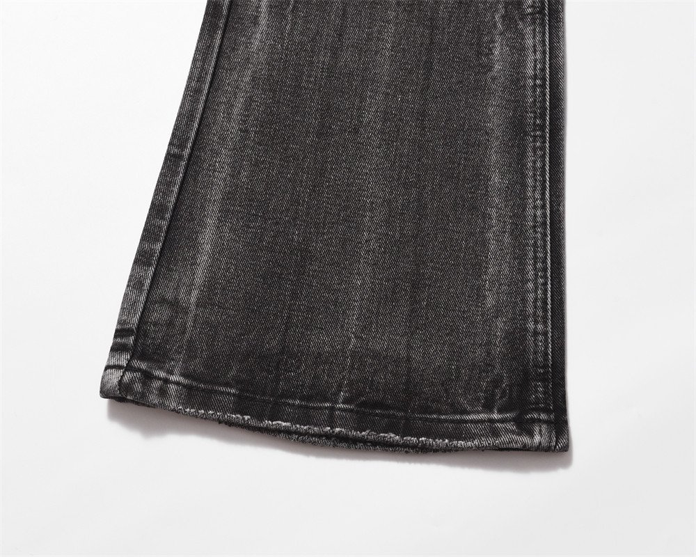 Distressed Wide-leg Jeans For Men - Image 9