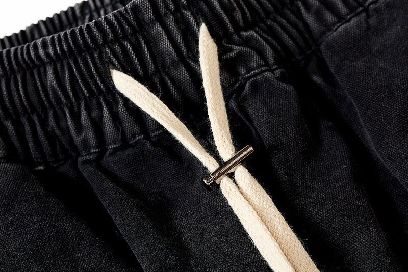 Military Drawstring Zip Cargo Trousers Fashion - Image 2