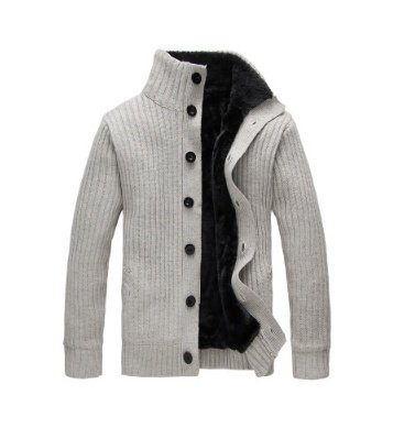Sweater Men Coats Winter Warm Shirt Thick Jacket - Image 7