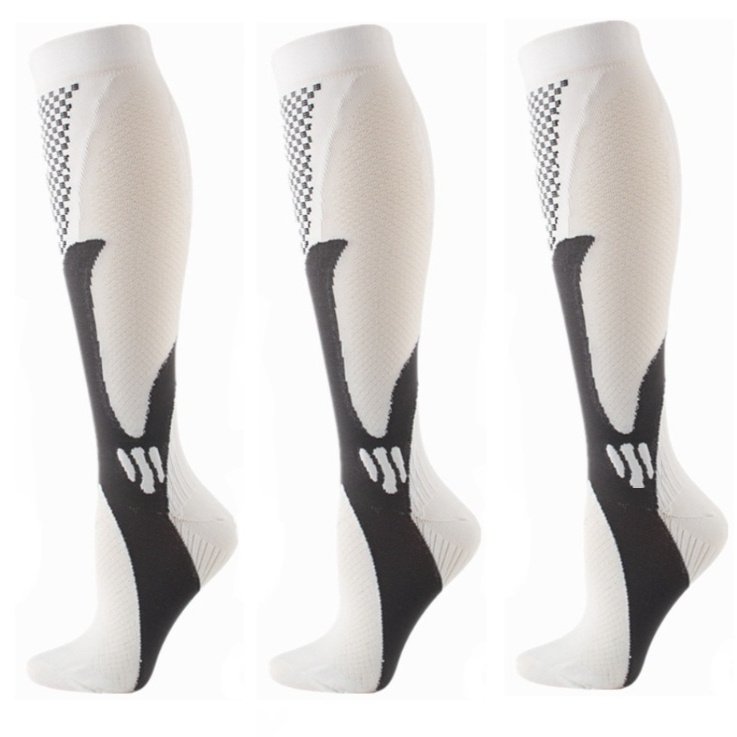 Professional Sports Running Fitness Basketball Skipping Rope Long Calf Compression Stockings Long Tube Breathable - Image 3