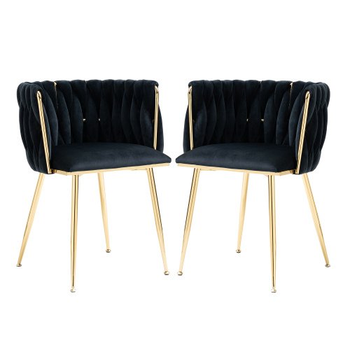 Metal Velvet Dining Chairs - Image 10