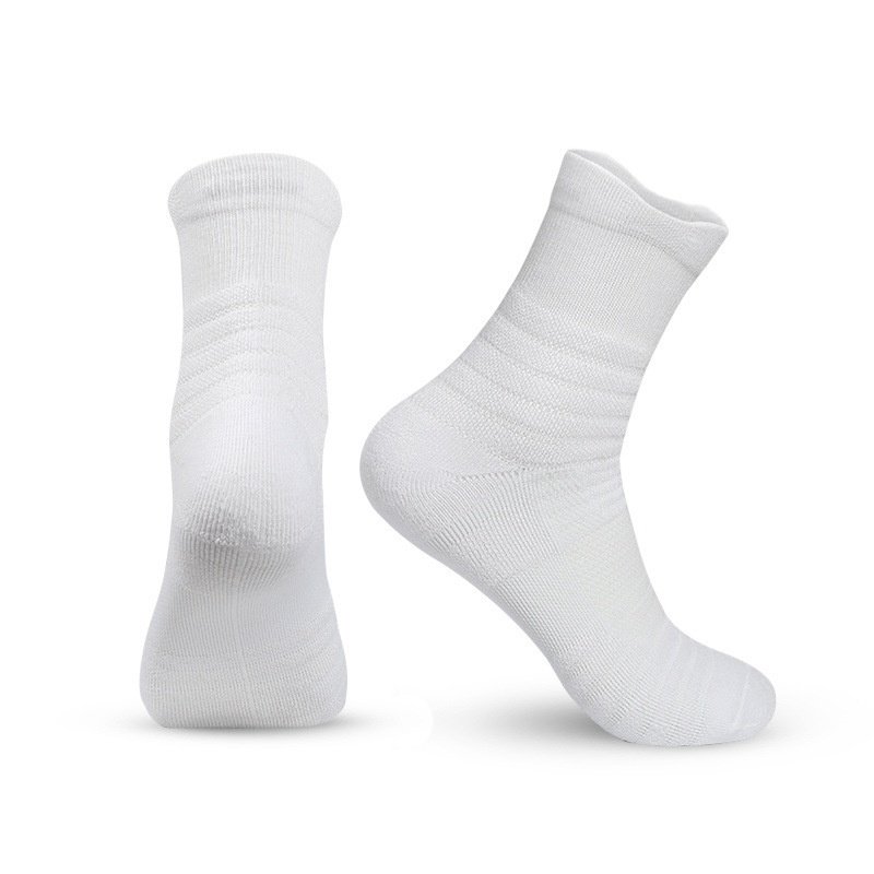 Professional Sports Running Fitness Basketball Skipping Rope Long Calf Compression Stockings Long Tube Breathable