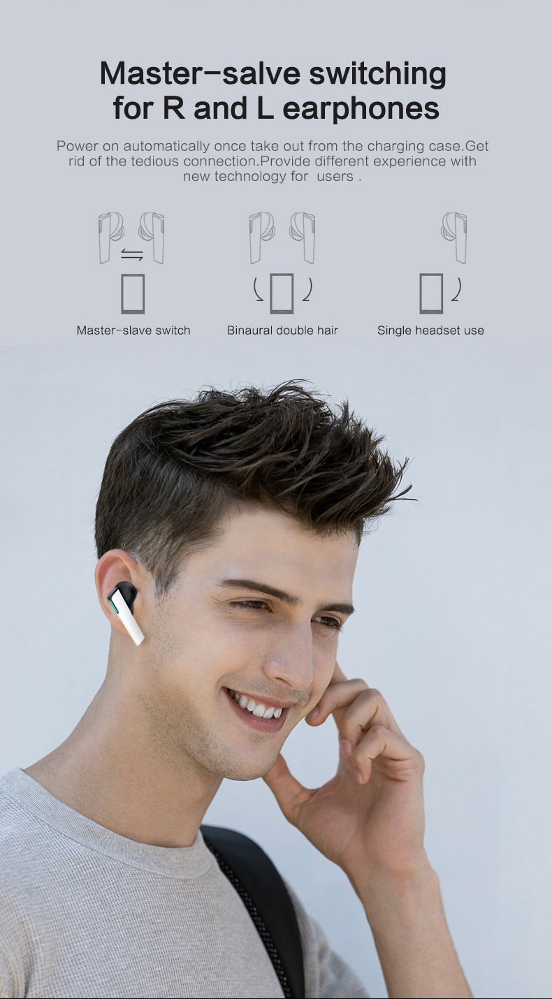 Wireless Gaming Bluetooth Headset Low Latency Luminous Gaming Headset - Image 5