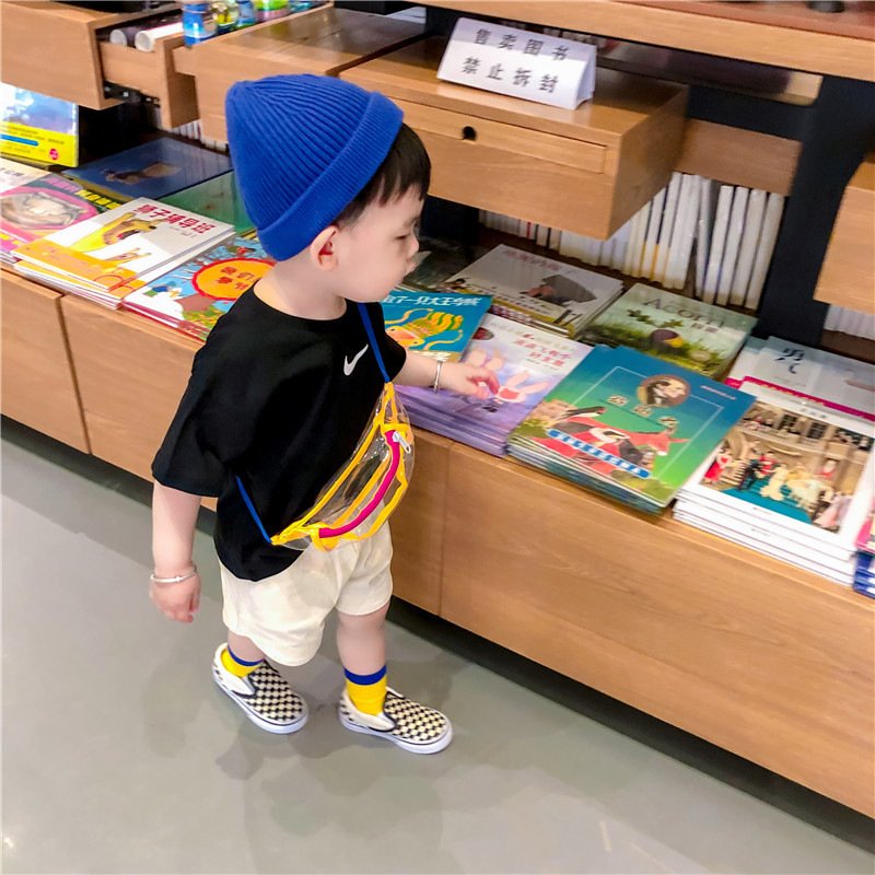 Children's Transparent Plastic Beach Jelly Waist Pack - Image 4