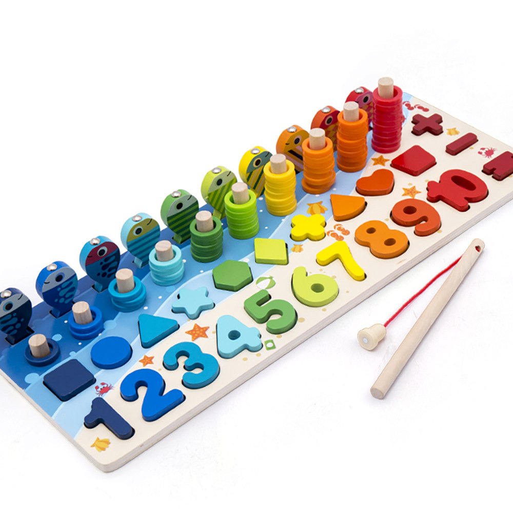 Children 3D Alphabet Number Puzzle Baby Colorful Geometric Digital Letter Educational Toy - Image 3