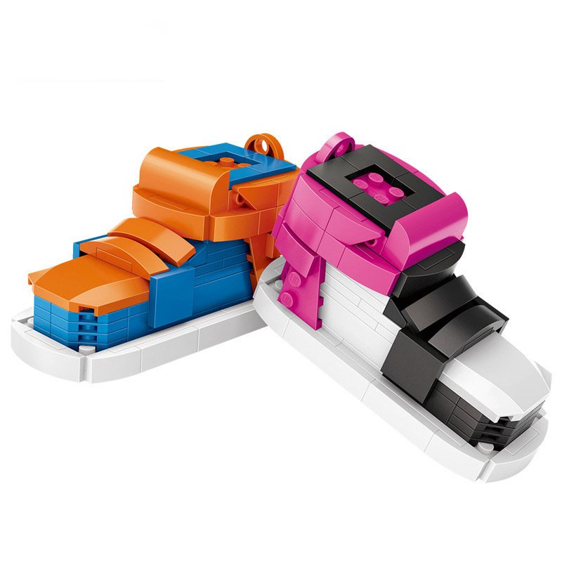 Small Particle Building Blocks 1214 Lovers Gifts Sports Shoes Mobile Phone Ornaments Puzzle Toys - Image 8