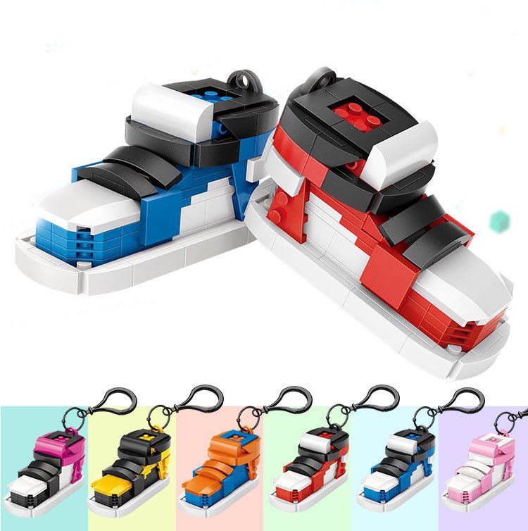 Small Particle Building Blocks 1214 Lovers Gifts Sports Shoes Mobile Phone Ornaments Puzzle Toys