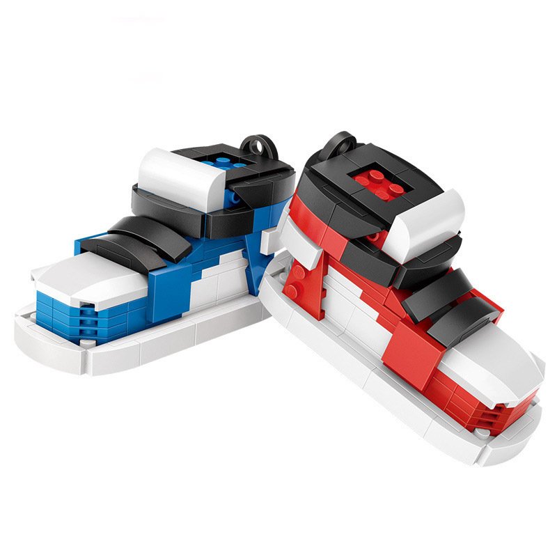 Small Particle Building Blocks 1214 Lovers Gifts Sports Shoes Mobile Phone Ornaments Puzzle Toys - Image 3