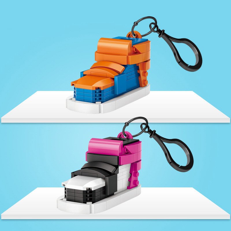 Small Particle Building Blocks 1214 Lovers Gifts Sports Shoes Mobile Phone Ornaments Puzzle Toys - Image 6